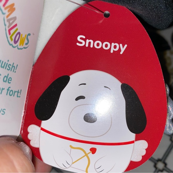 SQUISHMALLOWS JAZWARES PEANUTS & WOODSTOCK PLUSH PILLOWS BUNDLE 8” - Picture 6 of 11